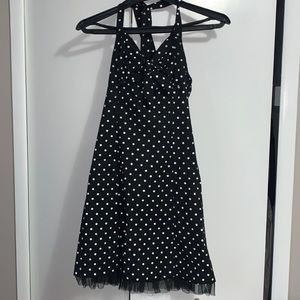 Halter Polka Dot Dress